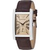 Armani Classic Brown Women's Ar0155 Leather Watch-0
