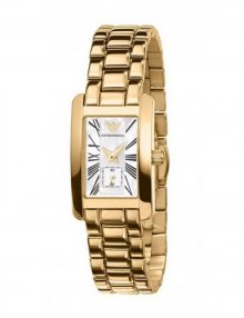 Armani Classic Mother Of Pearl Women's Ar0175 Rose Gold Watch-0