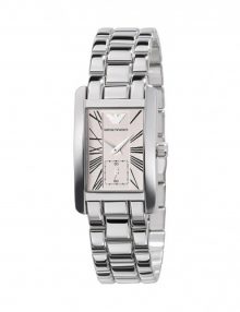 Armani Analog Silver Women's Ar0176 Steel Watch-0