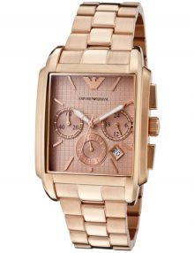 Armani Chronograph Gold Men's Ar0322 Rose Gold Watch-0