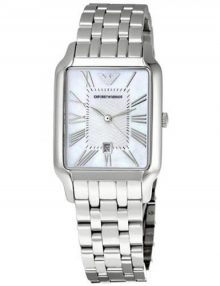 Armani Classic Mother Of Pearl Women's Ar0415 Steel Watch-0