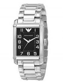 Armani Analog Black Men's Ar0492 Steel Watch-0