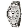 Armani Analog Silver Men's Ar0647 Steel Watch-0