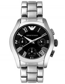 Armani Classic Black Women's Ar0674 Steel Watch-0