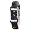 Armani Classic Black Women's Ar0731 Leather Watch-0