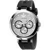 Armani Classic Silver Women's Ar0735 Silicone Watch-0