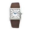 Armani Analog Silver Men's Ar2008 Leather Watch-0