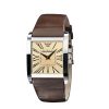 Armani Analog Brown Men's Ar2019 Leather Watch-0