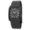 Armani Superslim Black Women's Ar2029 Black Ion Plated Watch-0