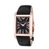Armani Superslim Black Women's Ar2035 Leather Watch-0