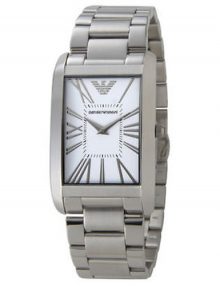 Armani Analog Silver Men's Ar2036 Steel Watch-0
