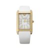 Armani Slim Silver Women's Ar2048 Leather Watch-0