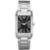 Armani Slim Black Women's Ar2054 Steel Watch-0