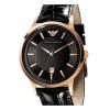 Armani Couple Black Women's Ar9022 Leather Watch-0