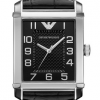 Emporio Armani Men's AR0362 Classic Black Dial and Strap Watch