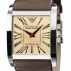 Emporio Armani Men's AR2018 Classic Brown Leather Band Watch
