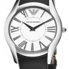 Emporio Armani Men's AR2020 Classic Black Leather Band Watch