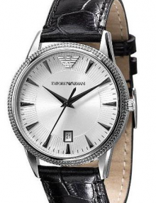 Emporio Armani Leather Mens Watch AR2442
