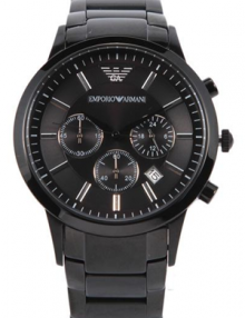 Emporio Armani AR2453 Classic Black Chronograph Mens Watch
