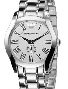 Armani Classic Silver Women's Ar0648 Steel Watch-0