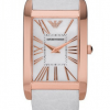Emporio Armani AR2047 Ladies Super Slim White Rose Gold Watch