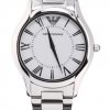 Emporio Armani Women's AR2056 Slim Silver Dial Watch