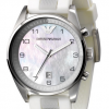 Armani Sport Collection White Mother-of-Pearl Dial Women's Watch AR5882