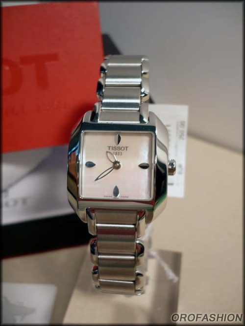 Tissot T-Wave Mother Of Pearl Women's T02.1.285.71 Steel Watch-25