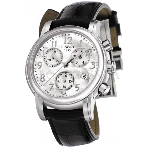 Tissot Dressport Mother Of Pearl Women's T050.217.16.112.00 Leather Watch-34