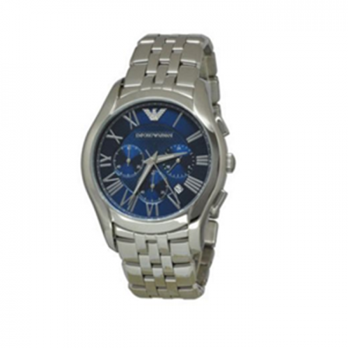 Emporio Armani AR1787 Classic Navy Blue Dial Stainless Steel Mens Watch