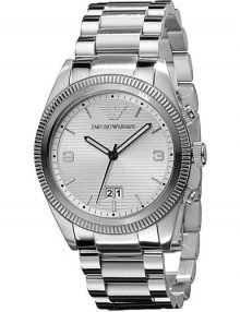 Armani Sportivo Silver Men's Ar5894 Steel Watch-0