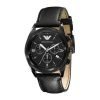 Armani Analog Black Men's Ar5904 Leather Watch-0