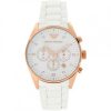 Emporio Armani AR5919 Sportivo Unisex Rose Gold Plated Cronograph Watch