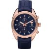 Armani Sportivo Blue Men's Ar5935 Leather Watch-0