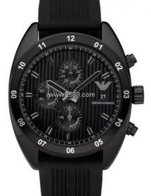 Emporio Armani Men's AR5928 Sport Black Chronograph Dial Watch