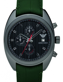 Emporio Armani Men's AR5936 Sport Black Chronograph Dial Watch