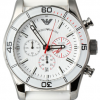 Emporio Armani Men's AR5947 Sport White Chronograph Dial Watch