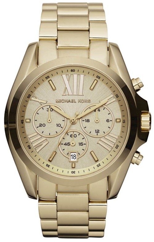 Michael Kors Women's MK5605 Bradshaw Gold Watch