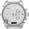 Diesel Men's SBA Oversize Badass White Watch DZ7194