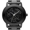 DKNY Glitz Crystal Dial Blackout Plated Stainless Steel Bracelet Women's Watch NY8438