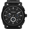 Fossil Men's Stainless Steel Chronograph Watch with Black Ion Plating FS4552