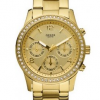 Guess Mini Spectrum Chronograph Dold Dial Stainless Steel Ladies Watch W16567L1