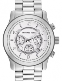 Michael Kors Runway Silver-Tone Stainless Steel Men's Watch MK8086