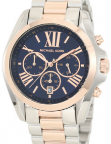 Michael Kors Mid-Size Bradshaw Chronograph Watch Rose Golden MK5606