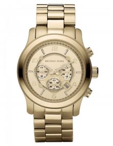 Michael Kors Runway Gold Men's Mk8077 Steel Watch-0