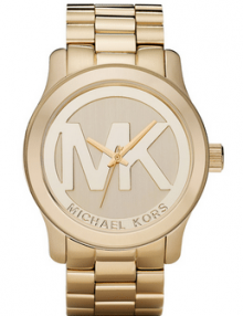 Michael Kors Quartz Goldtone Bracelet Champagne Dial Women's Watch MK5473
