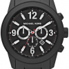 Michael Kors Chronograph Black Ion-plated Mens Watch MK8196