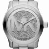 Michael Kors Women's Silver Stainless-Steel Quartz Watch with Silver Dial MK5544