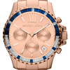 Michael Kors Everest Chronograph Rose Dial Rose Gold-tone Ladies Watch MK5755