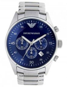 Emporio Armani AR5860 Classic Gents Stainless Steel Cronograph Watch